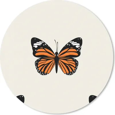 Produktbild von MuchoWow® Mauspad Mousepad Schmetterling - Insekten - Muster 20x20 cm - Mousepads - Maus Mat - Pad - Mausunterlage - Schreibtischmatte