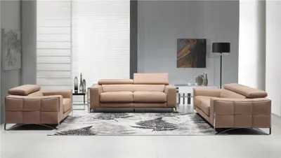 Immagine prodotto di Divano in pelle multifunzionale imbottitura del divano soggiorno suite in pelle divano 1504