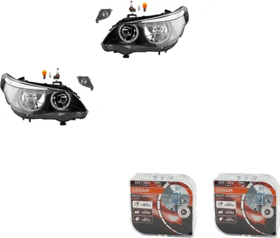 Produktbild von Scheinwerfer + Osram Night Breaker Laser passend für BMW 5er E60 E61 07/03-03/07 63127165561 63126910777 6910777 7165561 63127165562 6312691077 Johns