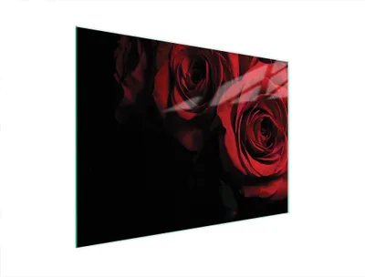 Produktbild von Rutschfestes Rosa Küchen-Schneidebrett aus Glas 40x30 cm für die Speisenzubereitung