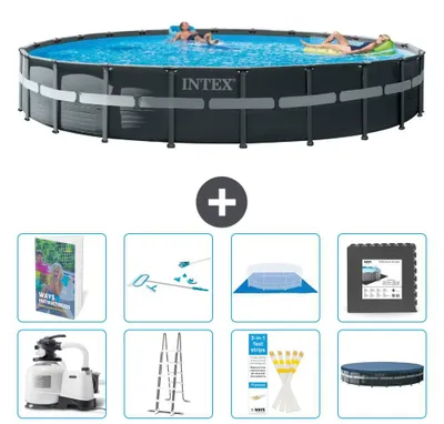 Produktbild von Ultra XTR Pool Rund - 732x132 cm - 9-teilig  S565