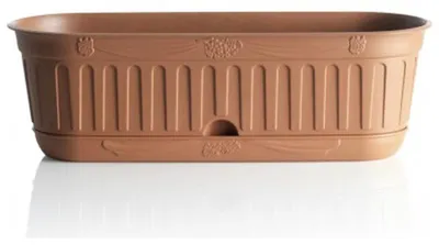 Obrázek produktu pro BAMA Truhlík ETIKA, v barvě terracotty Množství: 1 ks, Rozměry: 48 cm