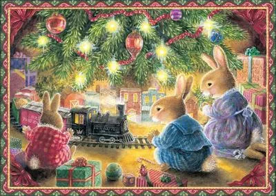 Produktbild von Adventskalender \Weihnachten in Familie\" - der hübsche kleine Kalender für die Adventszeit und zu Weihnachten"