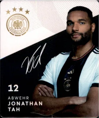 Produktbild von Karte 12 - Jonathan Tah - WM 2022 REWE