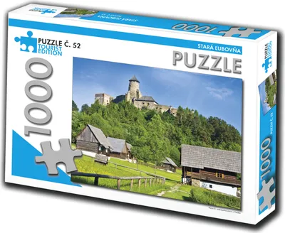 Zdjęcie produktu dla PUZZLE TOURIST No. 52 - Stará Ľubovňa 1000 sztuk