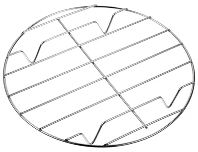 Zdjęcie produktu dla Ruszt grillowy ze stali nierdzewnej - Akcesoria BBQ - Ruszt do mięsa - Ruszt do pieczenia - Odporność na wysokie temperatury - Optymalne rozprowadzanie ciepła - Trwała powierzchnia - Ruszt grillowy