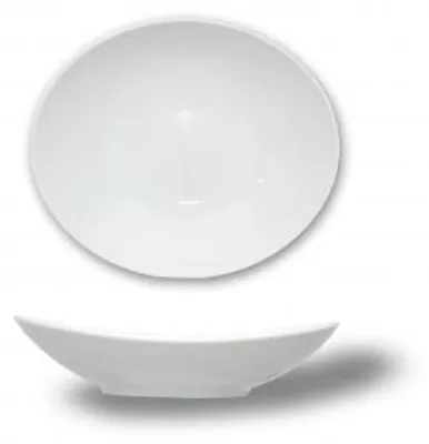 Produktbild von Thun 1794 Ovale Kompottschale, Tschechisches Porzellan, Loos, weiß, 18 cm, Thun