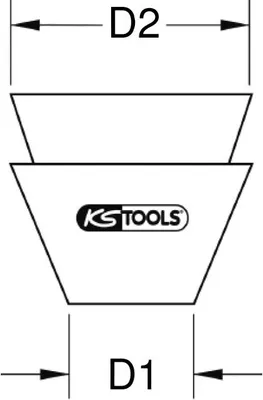 Image de KS Tools cale ronde,9x10mm, 140.5403