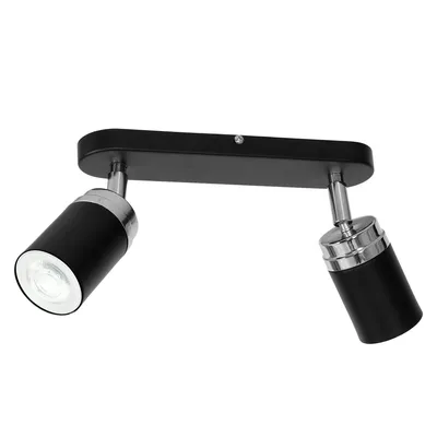 Immagine prodotto di Lampada da soffitto moderna nera Reno