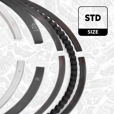 Produktbild von ET ENGINETEAM R1003600 Kolbenringsatz Kolbenringe für OPEL Corsa D Schrägheck (S07) Astra J Sports Tourer (P10) Corsa C Schrägheck (X01) Meriva A