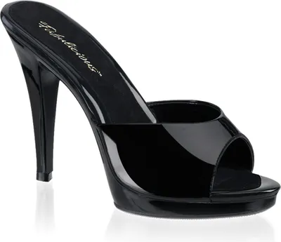 Produktbild von FLAIR-401-2 Damen Slipper von Fabulicious, Schwarz EU 42, US 12