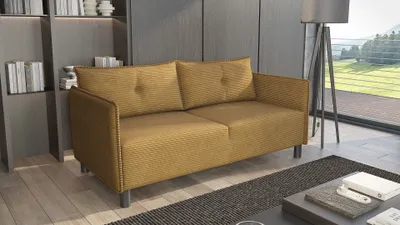 Produktbild von Dreisitzer-Sofa MAELLA - Senfgelb