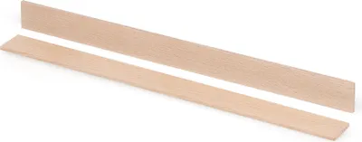 Obrázek produktu pro Metrie | Lamely na tvoření, bukové dřevo, 3,2 mm x 25 mm x 310 mm, 100 ks