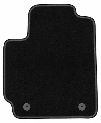 Image de Tapis conducteur en moquette pour Kia Picanto III 2017- (à hayon) – 1 pièce, noir, sur mesure – Wielganizator BASIC