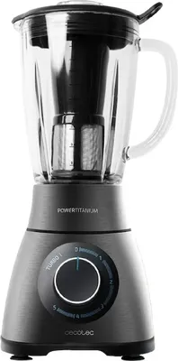 Imagen del producto de Cecotec Batidora de Pie Power Black Titanium 2500MAX PerfectMix