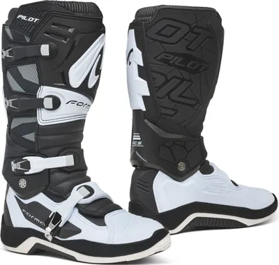 Produktbild von Forma Pilot Motocross Stiefel, schwarz/weiß, 44