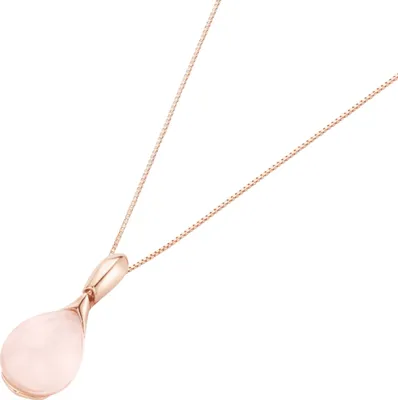 Produktbild von Kette Smart Jewel mit Ziersteinen, Silber 925 Rosé vergoldet 45 cm