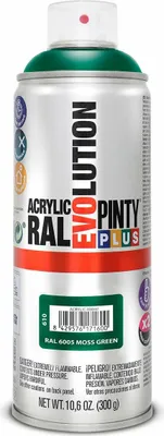 Produktbild von Sprühfarbe Pintyplus Evolution RAL 6005 300 ml Moss Green