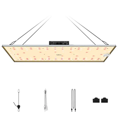Produktbild von NovaGrove Pflanzenlampe LED Vollspektrum, 200W Grow Lampe für Growbox 60x120cm, Grow Light mit Dimmbar & Daisy Chain, EC20