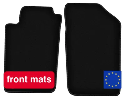 Productafbeelding van Autotapijten, synthetische vezel, lichtgewicht ontwerp, afmetingen geschikt voor Peugeot 206, gemakkelijk schoon te maken, goede pasvorm