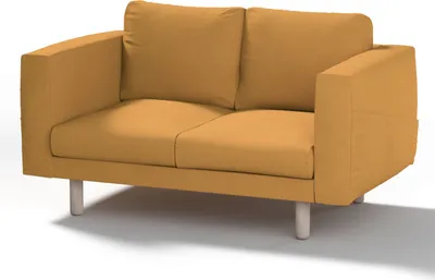 Produktbild von Dekoria Bezug für Norsborg 2-Sitzer Sofa, senffarbe, Norsborg 2-Sitzer Sofabezug