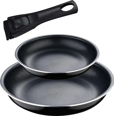 Produktbild von Set 2 Pfannen (20+26cm) click & cook bergner