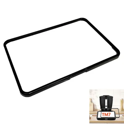Produktbild von Displayschutz Rahmen geeignet für Thermomix TM7, schützt Displaykanten vor Kratzern, Staub und Spritzern, transparent, einfache Montage, passgenau