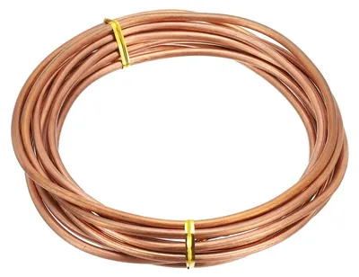 Image de Fil de cuivre souple, idéal pour la fabrication de bijoux et le jardinage