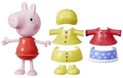 Produktbild von Hasbro Peppa Pig Peppa Wutz Anziehspaß Figur G0331
