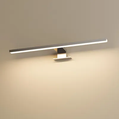 Zdjęcie produktu dla EMKE LED oświetlenie lustra 40 cm, lampa łazienkowa IP44, chrom, neutralna biel 4200 K, do lustra i szafki