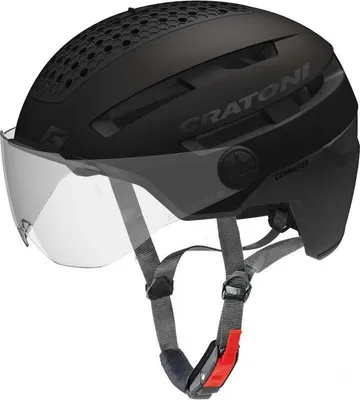 Produktbild von Cratoni Pendlerhelm Mattschwarz 2018 größe M-L (58-61 cm)