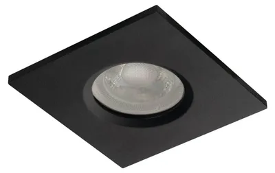 Produktbild von Kanlux Einbaurahmen Talu GU10/GU5,3 IP44 Schwarz Aluminium 39543
