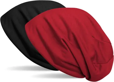 Produktbild von styleBREAKER Beanie Wendemütze in Unifarben, Slouch Mütze, leicht und weich, Longbeanie, Uni 04024115