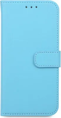 Produktbild von Blauw hoesje Samsung Galaxy A6 (2018) Book Case - Pasjeshouder -