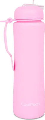 Image de Bouteille en silicone 600ml Collpack Pump powder pink