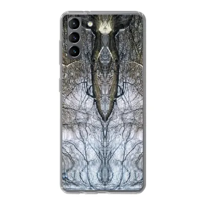 Produktbild von MuchoWow® Handyhülle Schutzhülle Hülle für Samsung Galaxy S21 Plus Baum - Kunst - Psychedelisch Silikon Softcase Handy Hülle - Handy-Tasche