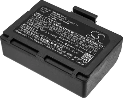 Immagine prodotto di TECHTEK Batteria compatibile con [Zebra] ZR138, ZR138CR sostituisce P1098850-00, per P1098850-002, per P1098850-01