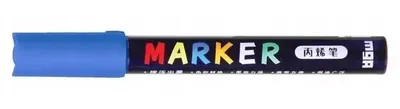 Produktbild von Acrylmarker 1-2mm blau (6Stk) M&G