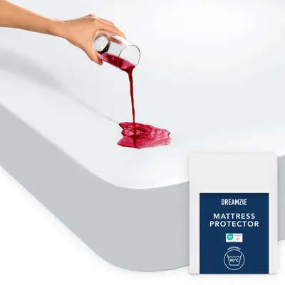 Matratzenschoner 120x200 cm – wasserdicht, atmungsaktiv, weiß