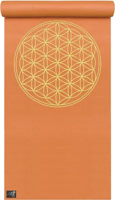 Produktbild von Yogistar Yogamatte Basic Flower of Life - mango