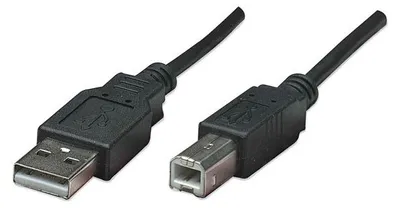 Immagine prodotto di Cavo USB (2.0), USB A M - USB B (M), 1,8 m, nero