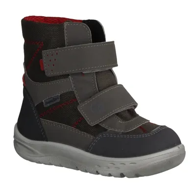 Produktbild von Ricosta Uki 6600403460 Kinderstiefel, Jungs, Materialmix, Grau, wasserdicht - Kinderschuhe Gefütterte Kinderstiefel Gr. 18 - 42, Grau