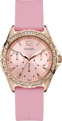 Produktbild von Guess W0032L9 Damen-Armbanduhr, Edelstahl-Gehäuse