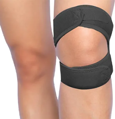 Produktbild von Stück Patellasehnen-Stützgurt für Männer und Frauen, Schmerzlinderung, Knieorthese, Laufsport, Patellagurt, verstellbarer Neopren-Kniegurt für Arthritis, Sehnenentzündung, Erholung nach Tennisverletzungen