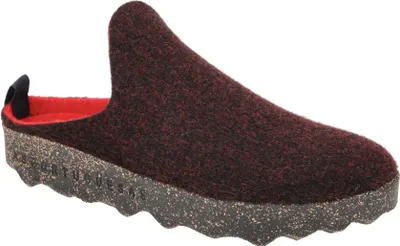 Produktbild von Asportuguesas COME L Damenschuhe - bequeme Pantoletten rot Freizeit NEU