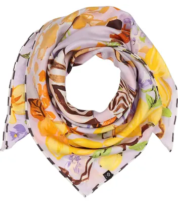 Produktbild von Tuch Seidentuch mit Zebra-Design