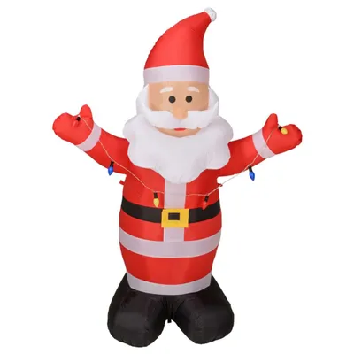 Immagine prodotto di Babbo Natale gonfiabile a LED Ambiance 190 cm