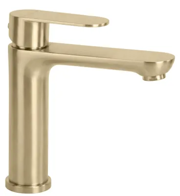 Immagine prodotto di Rubinetto Del Lavabo Rea Logan Basso Oro Spazzolato