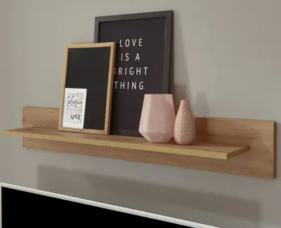 Produktbild von Wandboard TIROL-61 Eiche Artisan Nachbildung Schwarz B/H/T ca. 107/17/19cm