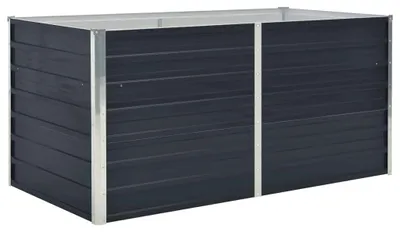 Produktbild von vidaXL Hochbeet 160 x 80 x 45 cm Verzinkter Stahl Anthrazit